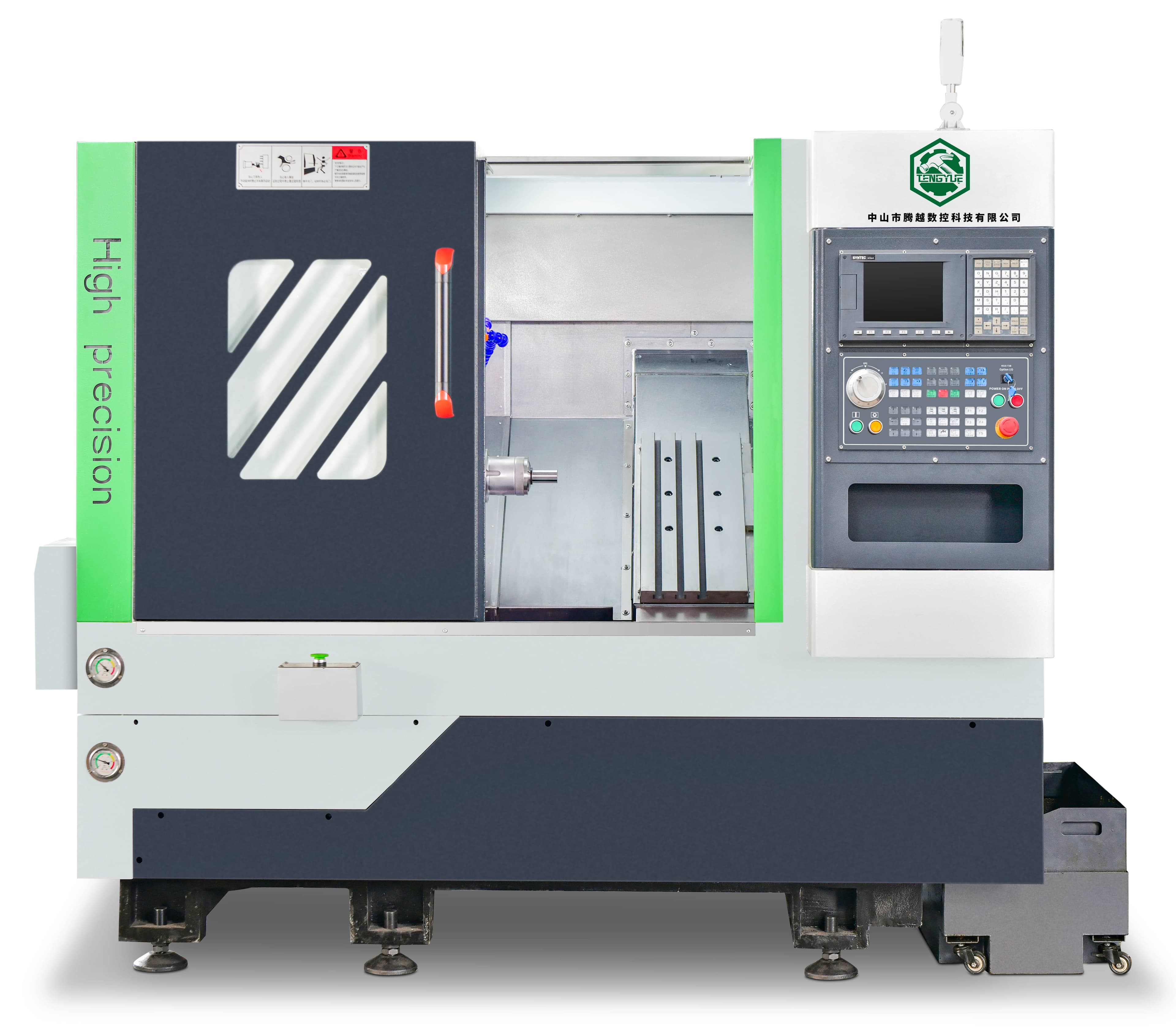 CK46B Linear Guide Rail CNC Slant Bed Lathe