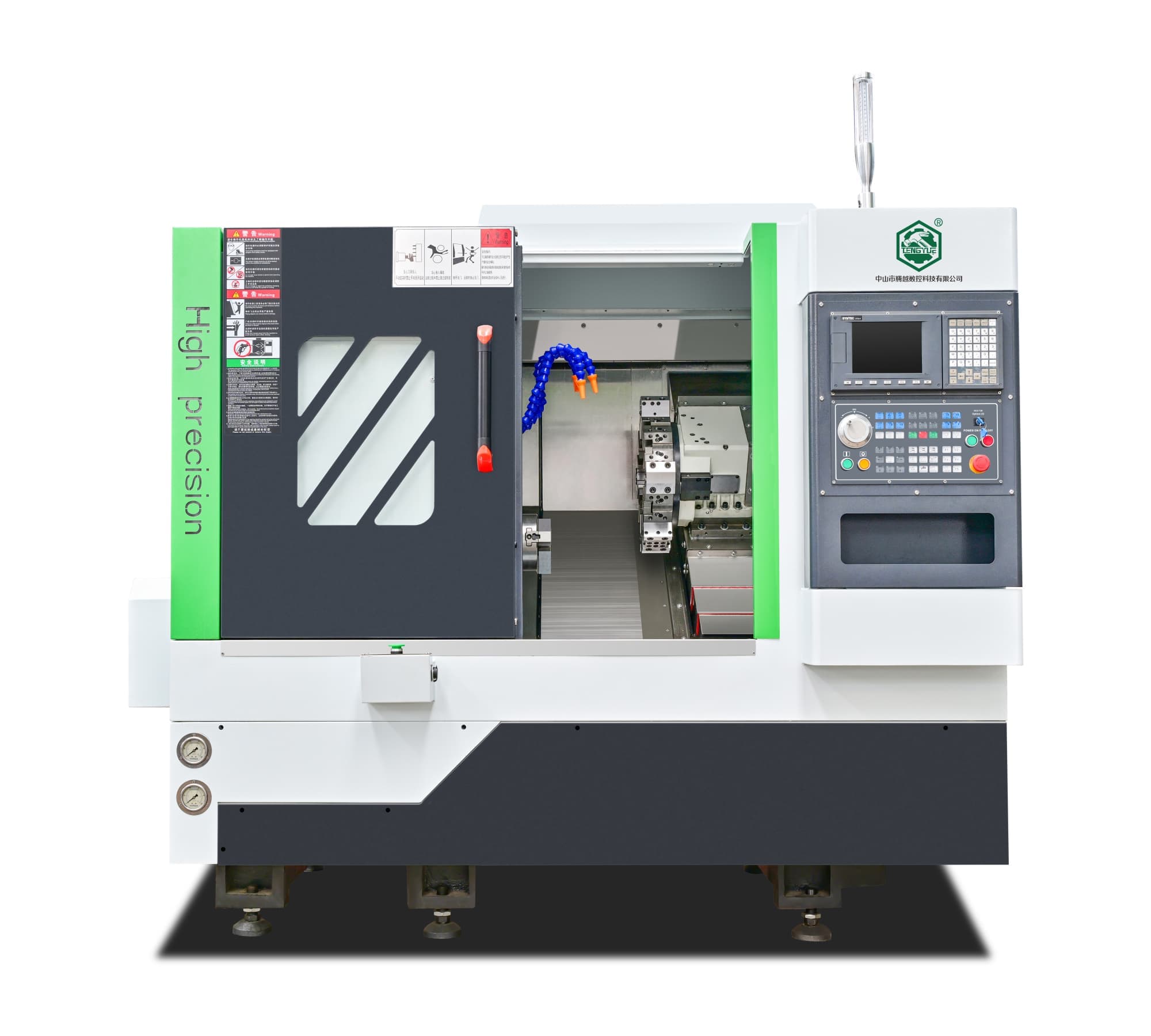 CK46S Servo Turret 2-Axis CNC Slant Bed Lathe