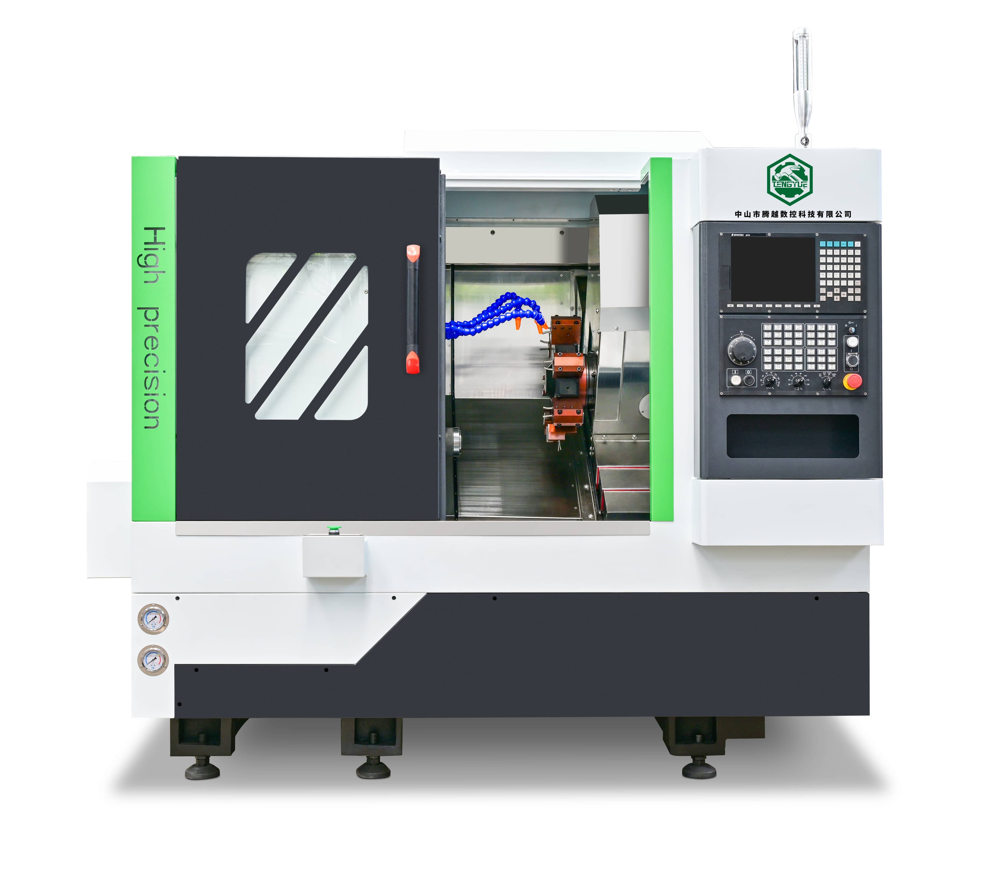 CK46P-Y80 Power Turret 4-Axis CNC Slant Bed Lathe