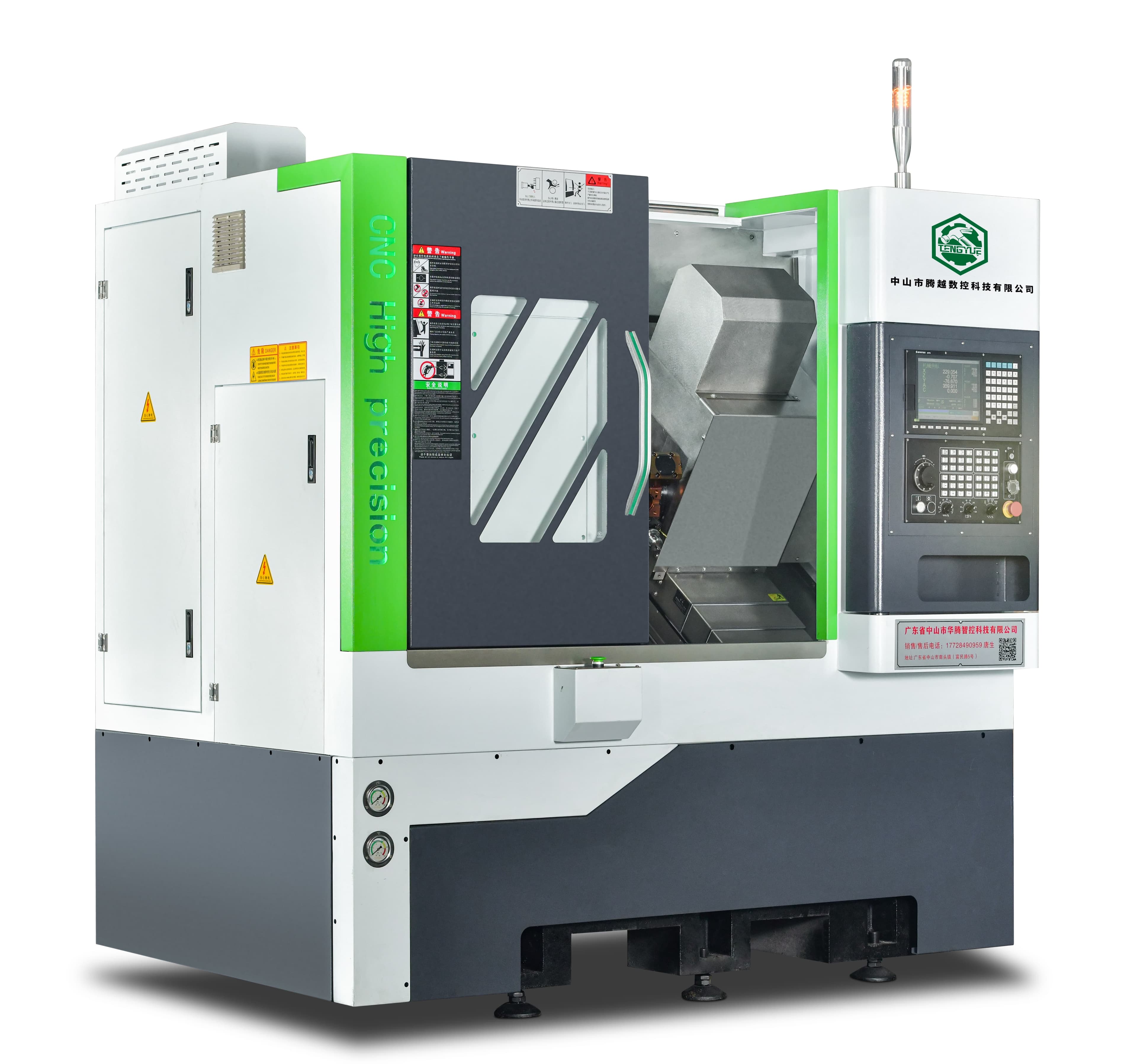 CK46P-Y100 Power Turret 4-Axis CNC Slant Bed Lathe